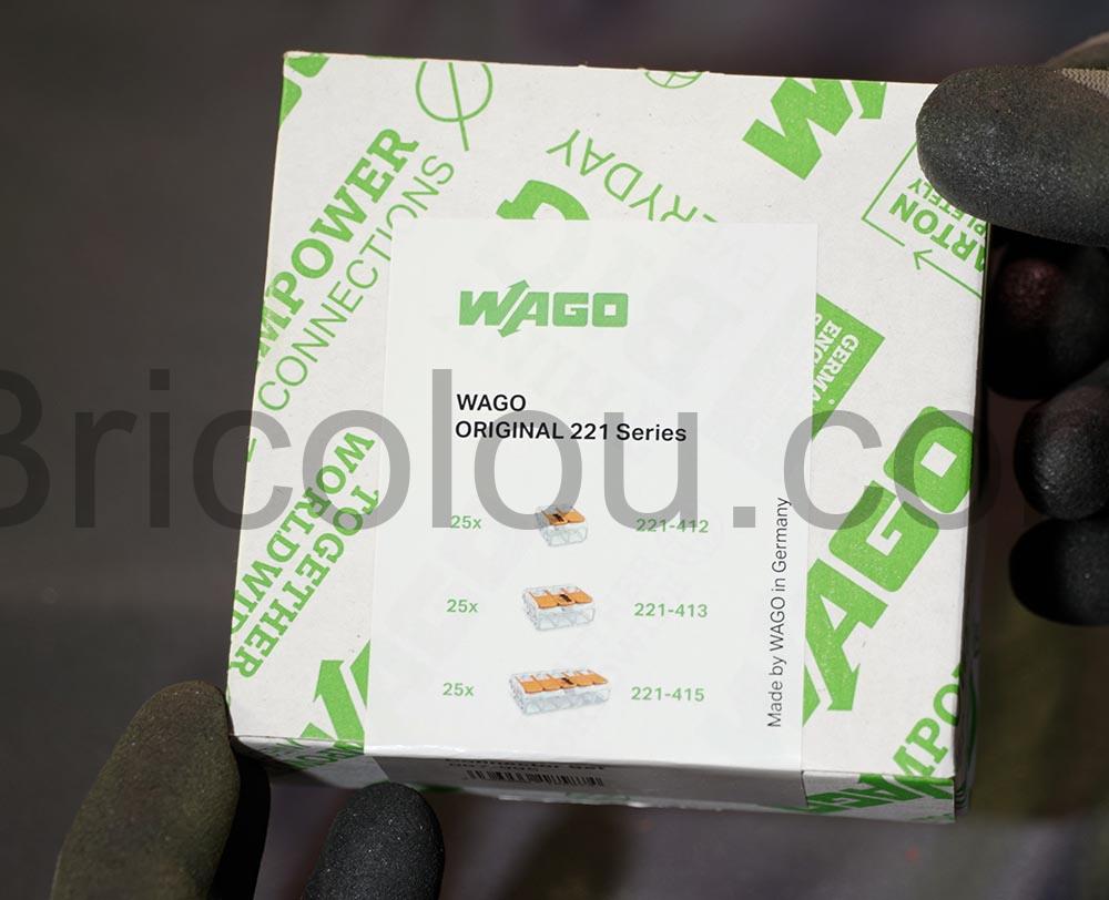 Wago S221 Boite carton 221 412 221 413 221 415 Wago S221 Boite carton 221-412 221-413 221-415