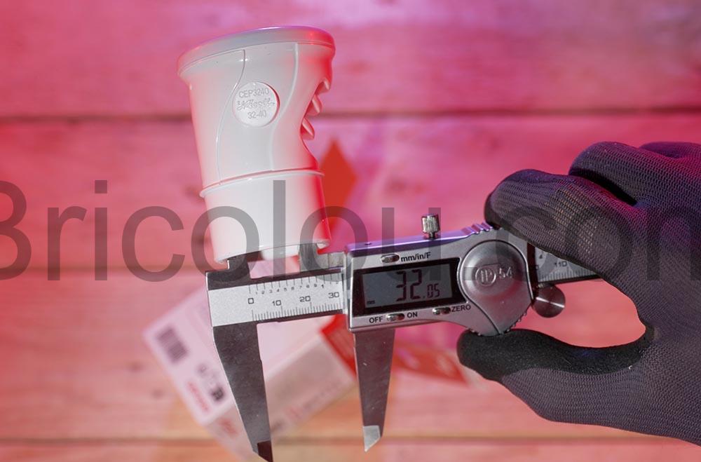 Aerateur membrane Clapet equilibreur pression CEP3240 Nicoll diametre interieur Aérateur membrane Clapet équilibreur pression CEP3240 Nicoll diametre intérieur