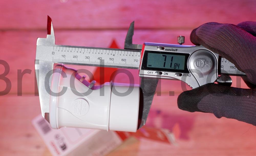 Aerateur membrane Clapet equilibreur pression CEP3240 Nicoll longueur Aérateur membrane Clapet équilibreur pression CEP3240 Nicoll longueur