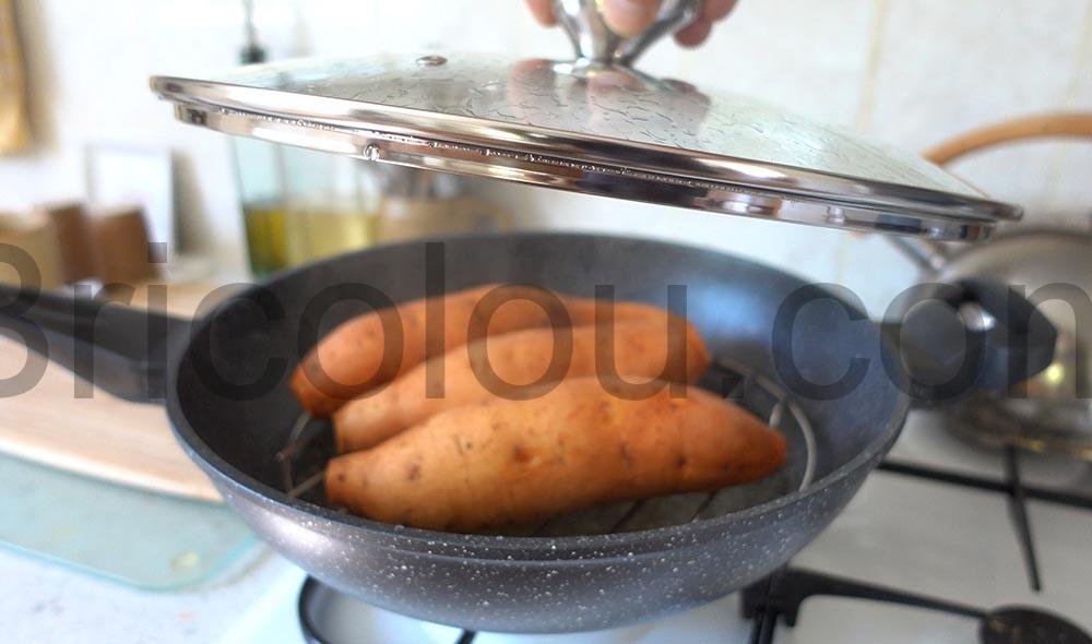 Avis Pradel Excellence 52885M Wok Casserole large antiadhesive potatoes Avis Pradel Excellence 52885M Wok Casserole large antiadhésive potatoes