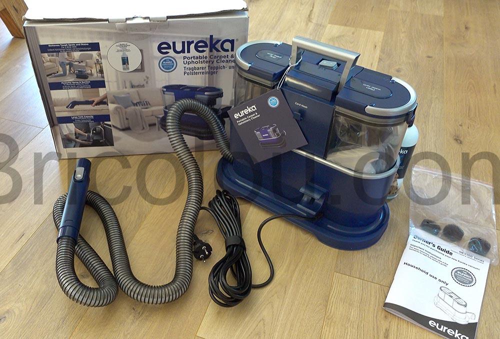 Eureka NEY100 Nettoyeur eau poussiere Sofa Canape Aspirateur Shampouineuse Tapis Voiture contenu Eureka NEY100 Nettoyeur eau poussière Sofa Canapé Aspirateur Shampouineuse Tapis Voiture contenu