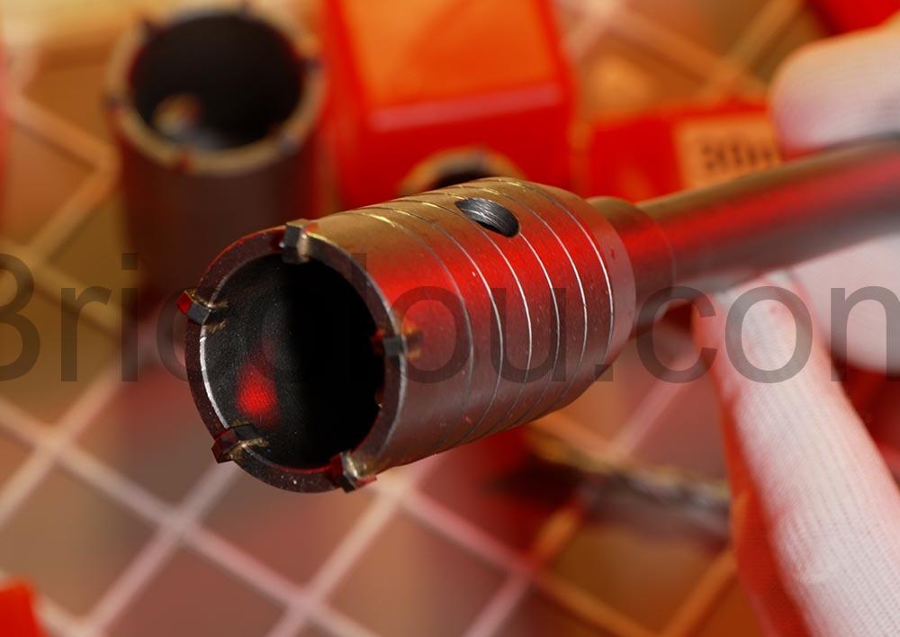 LEAZZLE Scie Cloche Beton SDS Plus 30 40 50 mm Trepans denture LEAZZLE Scie Cloche Beton SDS Plus 30 40 50 mm Trepans denture