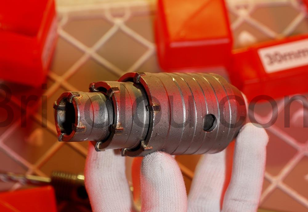 LEAZZLE Scie Cloche Beton SDS Plus 30 40 50 mm Trepans empile LEAZZLE Scie Cloche Beton SDS Plus 30 40 50 mm Trepans empilé