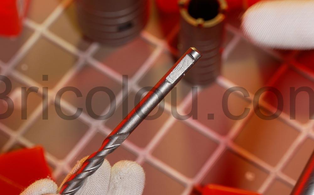 LEAZZLE Scie Cloche Beton SDS Plus 30 40 50 mm Trepans meplat LEAZZLE Scie Cloche Beton SDS Plus 30 40 50 mm Trepans méplat