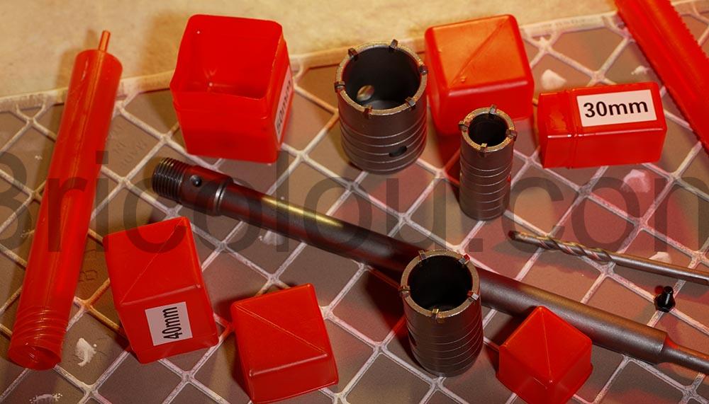 LEAZZLE Scie Cloche Beton SDS Plus 30 40 50 mm Trepans LEAZZLE Scie Cloche Beton SDS Plus 30 40 50 mm Trepans