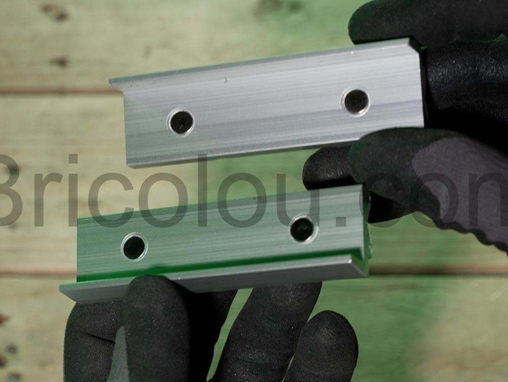 Machoires de protection pour etau GSR Mors Aluminium prisme aimantees pour tubes aimant Mâchoires de protection pour étau GSR Mors Aluminium prisme aimantées pour tubes aimant