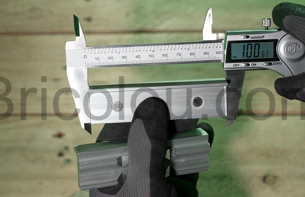 Machoires de protection pour etau GSR Mors Aluminium prisme aimantees pour tubes longueur Mâchoires de protection pour étau GSR Mors Aluminium prisme aimantées pour tubes longueur