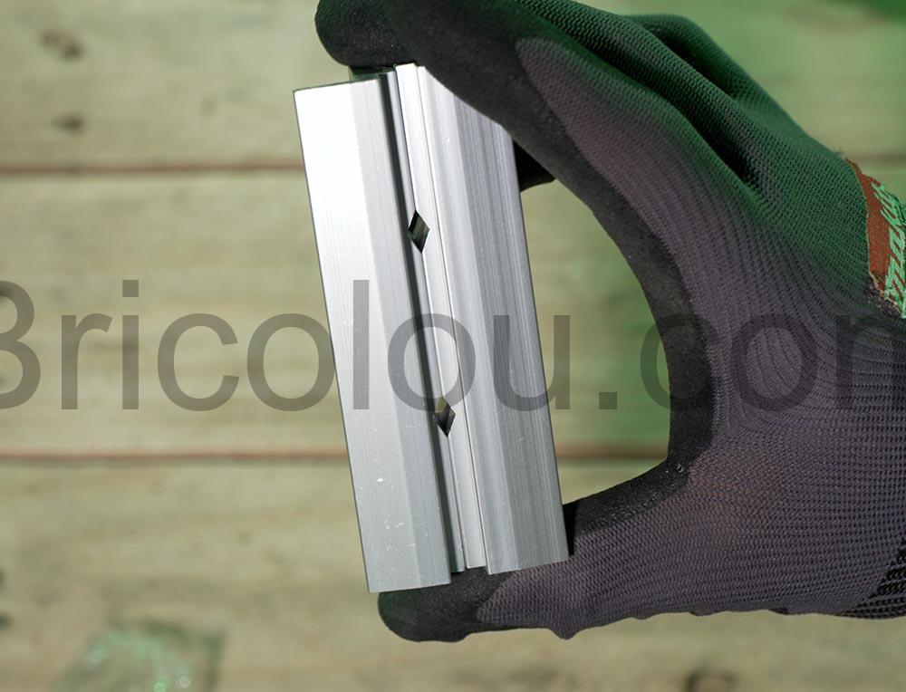 Machoires de protection pour etau GSR Mors Aluminium prisme aimantees pour tubes vertical Mâchoires de protection pour étau GSR Mors Aluminium prisme aimantées pour tubes vertical