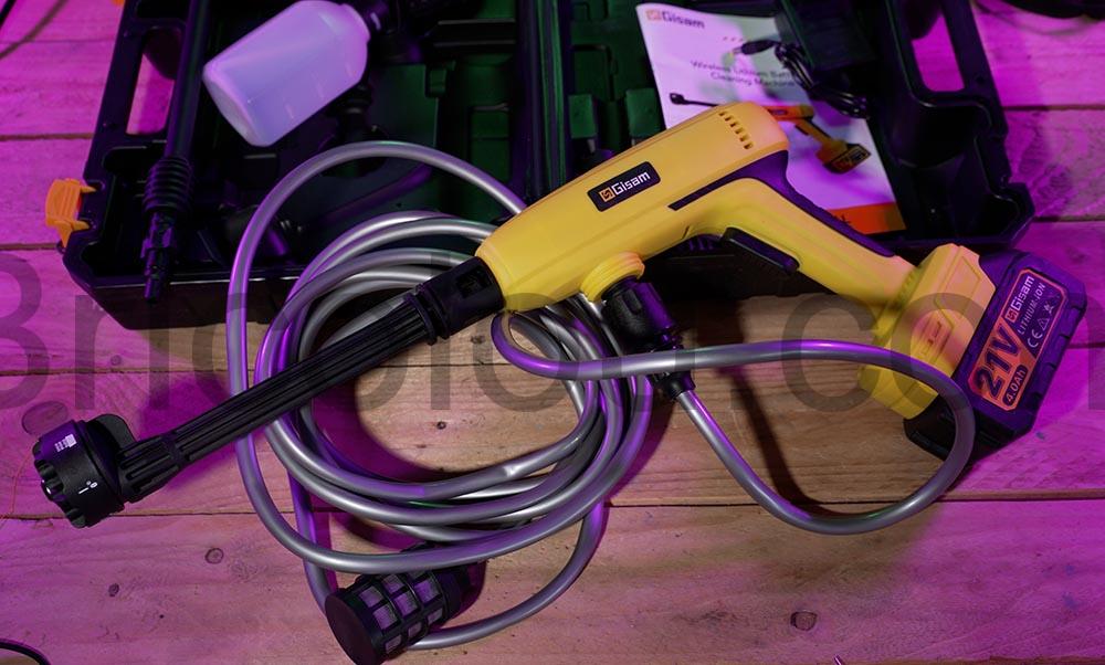 Nettoyeur Haute Pression Gisam a Batterie 60 Bar Pulverisateur Highsam Nettoyeur Haute Pression Gisam à Batterie 60 Bar Pulvérisateur Highsam