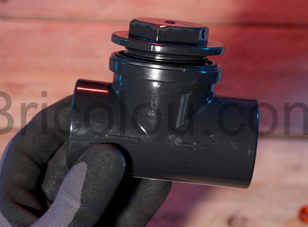 Nicoll clapet anti-retour odeur carh fleche