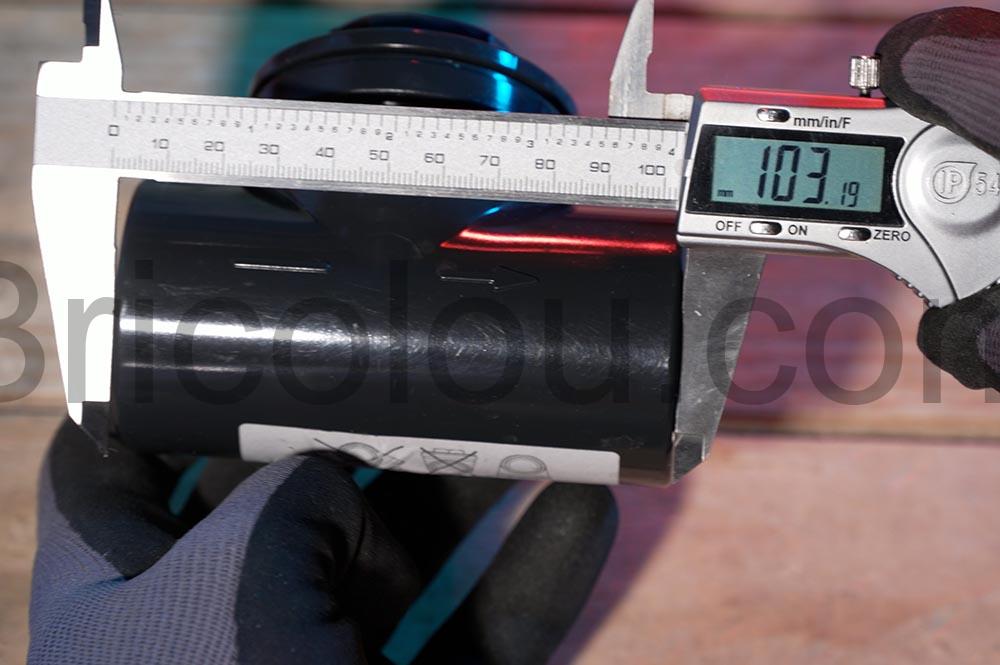 Nicoll clapet anti retour odeur carh longueur Nicoll clapet anti-retour odeur carh longueur