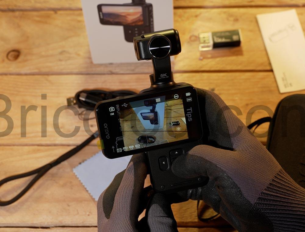 Ordro M5 Camera Video 5K gimbal stabilisation ecran rotatif DJI paysage Ordro M5 Caméra Vidéo 5K gimbal stabilisation écran rotatif DJI paysage