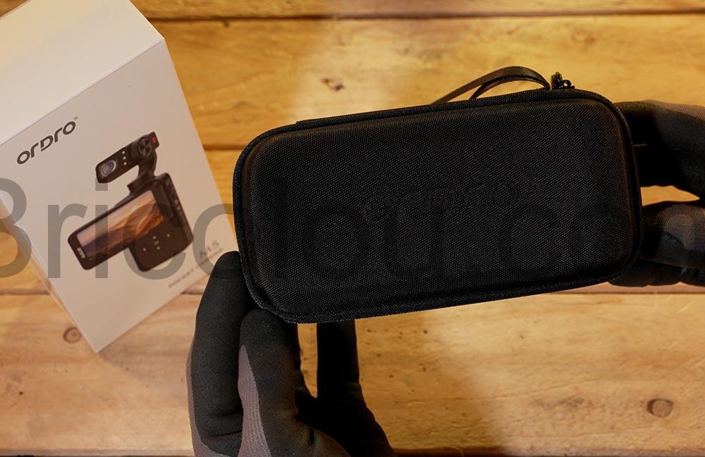 Ordro M5 Camera Video 5K gimbal stabilisation ecran rotatif DJI pochette Ordro M5 Caméra Vidéo 5K gimbal stabilisation écran rotatif DJI pochette