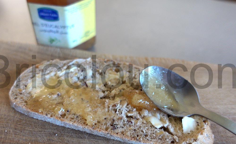 Urban Farm miel deucalyptus du Maroc Galica tartine Urban Farm miel d'eucalyptus du Maroc Galica tartine