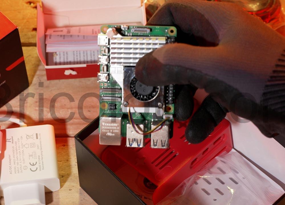iRasptek Raspberry Pi 5 8 Go 64Go Raspberry Pi OS preinstalle ventilation iRasptek Raspberry Pi 5 8 Go 64Go Raspberry Pi OS préinstallé ventilation
