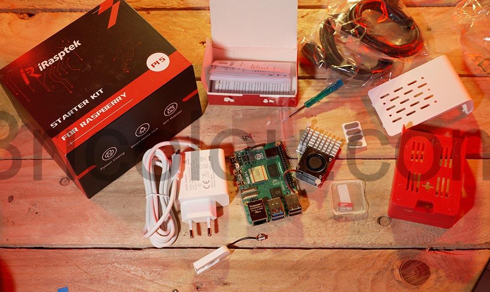 iRasptek Raspberry Pi 5 8 Go 64Go Raspberry Pi OS preinstalle iRasptek Raspberry Pi 5 8 Go 64Go Raspberry Pi OS préinstallé