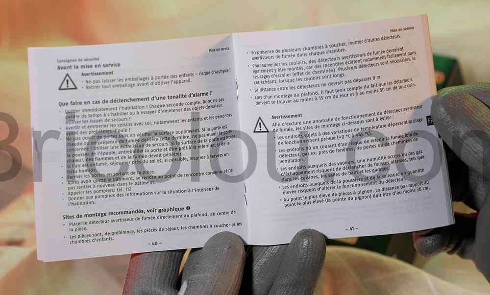 Abus Detecteur de fumee RWM90 Batterie remplacable DIN EN14604 documentation Abus Détecteur de fumée RWM90 Batterie remplaçable DIN EN14604 documentation