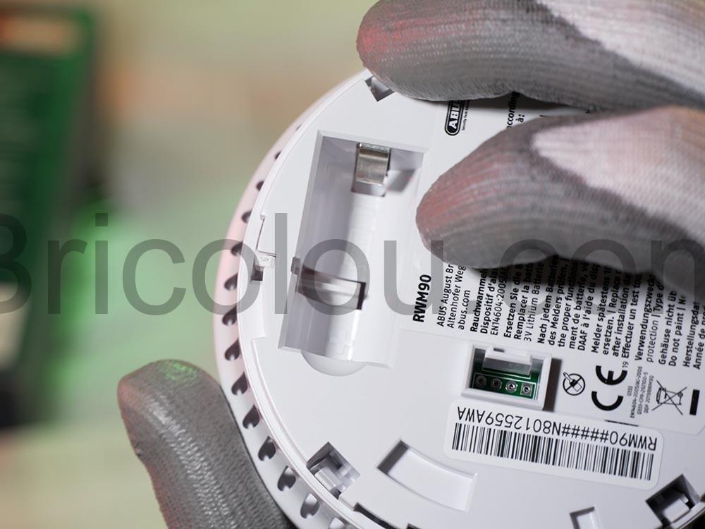 Abus Detecteur de fumee RWM90 Batterie remplacable DIN EN14604 securite Abus Détecteur de fumée RWM90 Batterie remplaçable DIN EN14604 sécurité