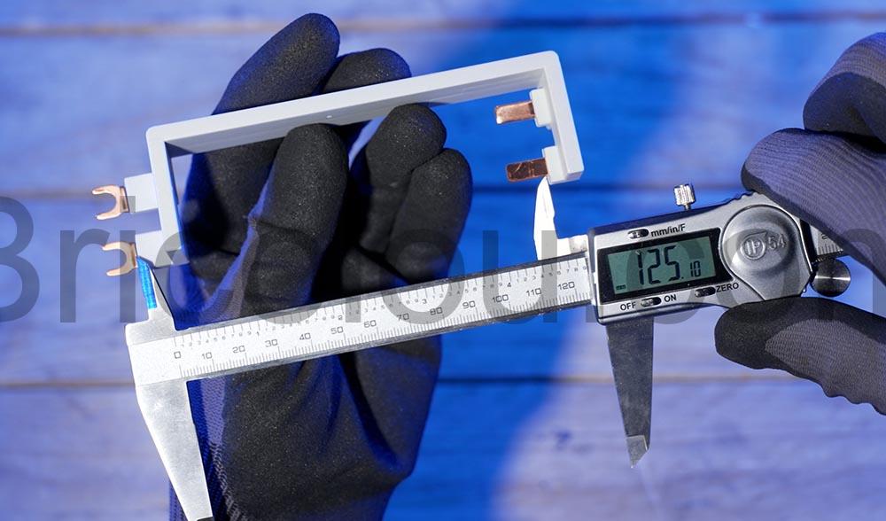 Eaton RVF BB V 161PN Barrette de pontage disjoncteur tableau electrique verticale 80 A longueur Eaton RVF- BB-V-161P+N Barrette de pontage disjoncteur tableau électrique verticale 80 A longueur