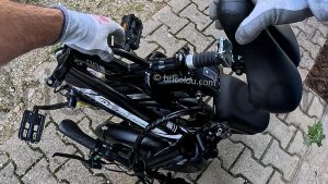 Evercross EK5 Vélo Pliant électrique Adulte 16 pouces pliable