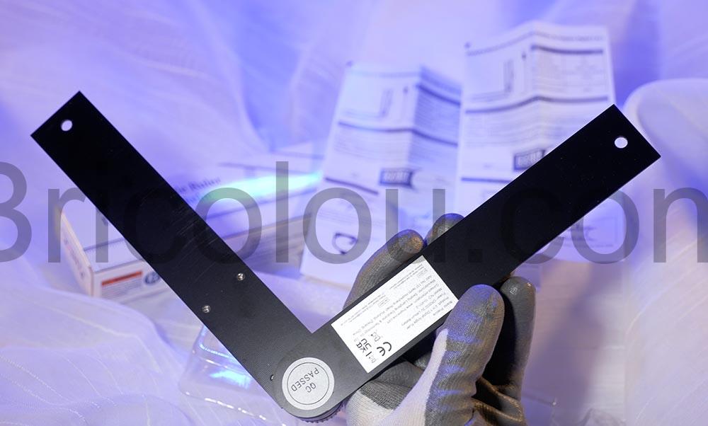 Preciva Rapporteur mesure dangle numerique face ariere Preciva Rapporteur mesure d'angle numerique face ariere