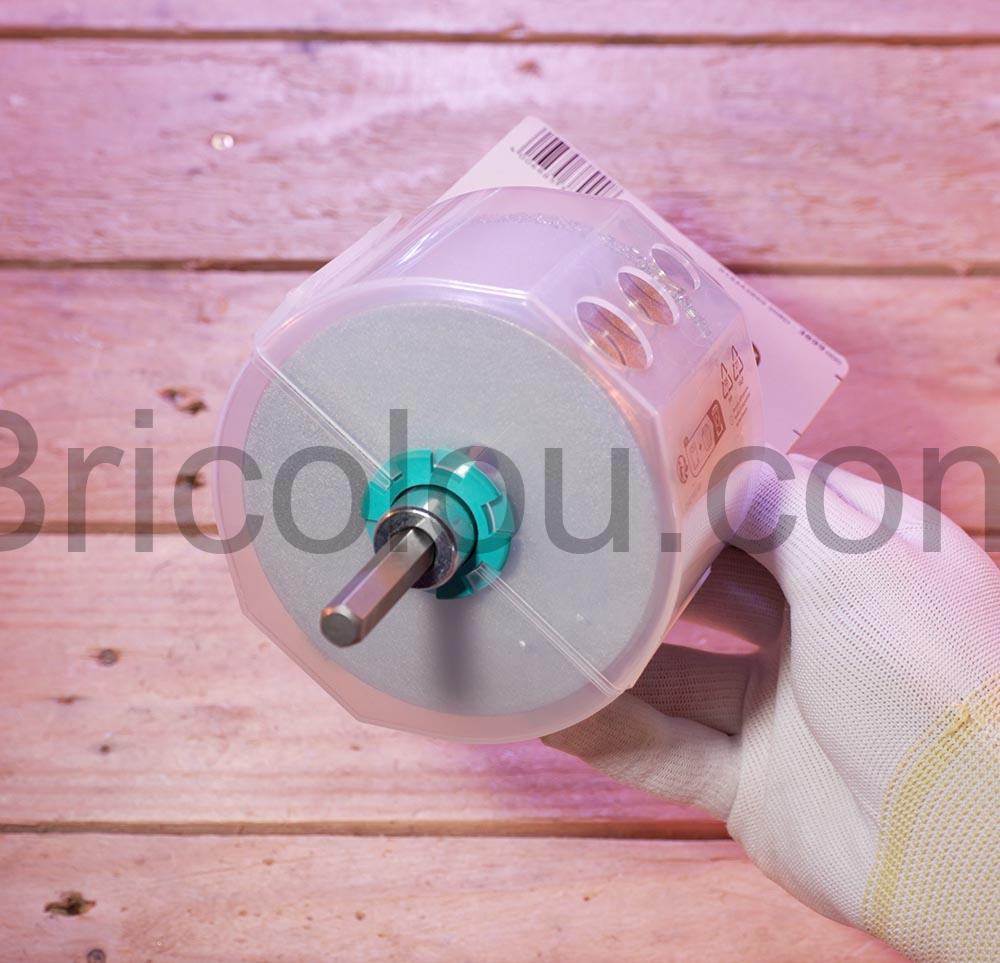 Wolfcraft cloche trepan decoupe carrelage diametre 103mm diamant 3899000 mandrin Wolfcraft cloche trépan découpe carrelage diamètre 103mm diamant 3899000 mandrin