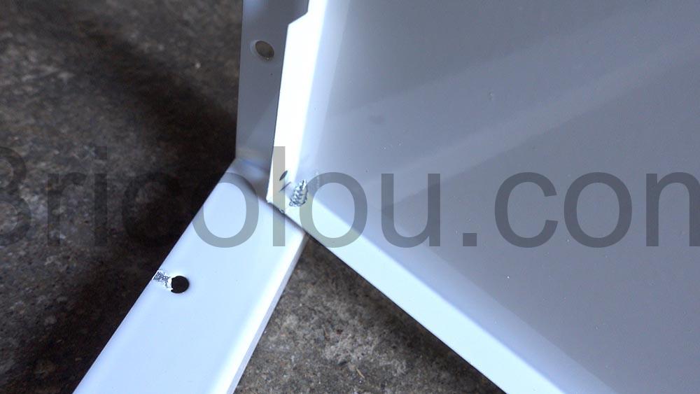 AIROPE Trappe de Visite 400x400 mm Acier Fermeture Magnetique charniere AIROPE Trappe de Visite 400x400 mm Acier Fermeture Magnétique charniere