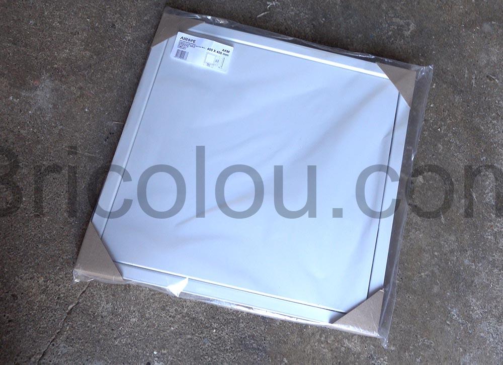 AIROPE Trappe de Visite 400x400 mm Acier Fermeture Magnetique emballage AIROPE Trappe de Visite 400x400 mm Acier Fermeture Magnétique emballage