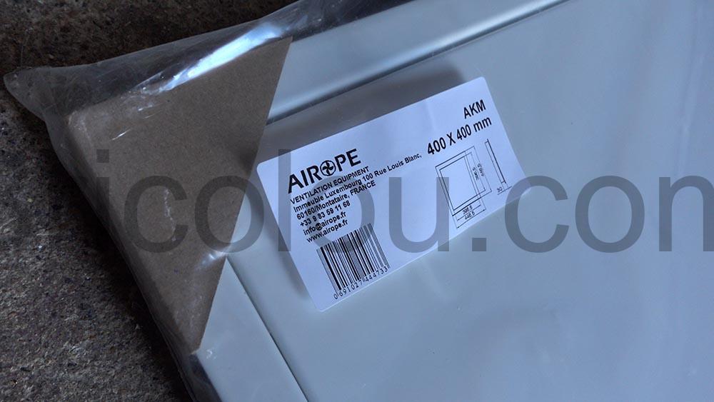 AIROPE Trappe de Visite 400x400 mm Acier Fermeture Magnetique sticker AIROPE Trappe de Visite 400x400 mm Acier Fermeture Magnétique sticker
