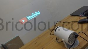 Mini Projecteur Portable 1080P Full HD Android WiFi Bluetooth LULUGTI mur plafond youtube