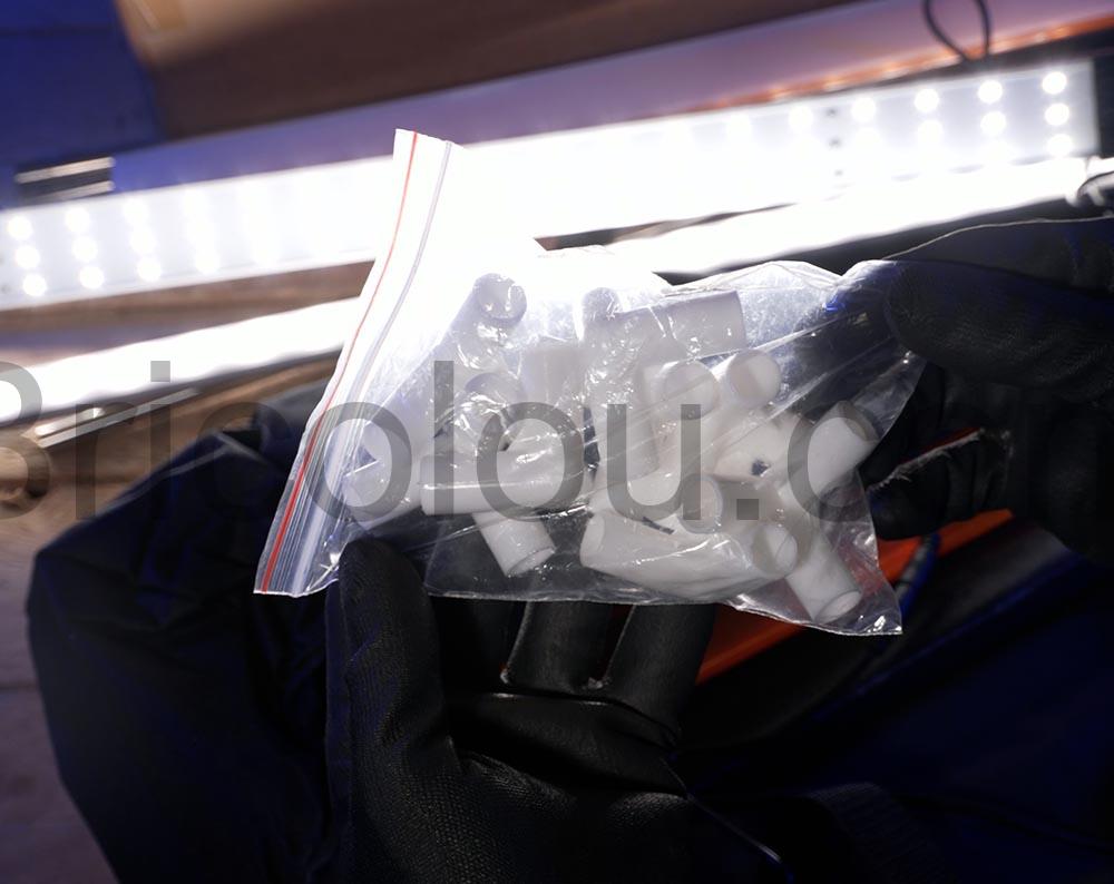 SenDeluz Photo Studio Portable petit objet LED 60cmx60cm fonds colores coins SenDeluz Photo Studio Portable petit objet LED 60cmx60cm fonds colorés coins