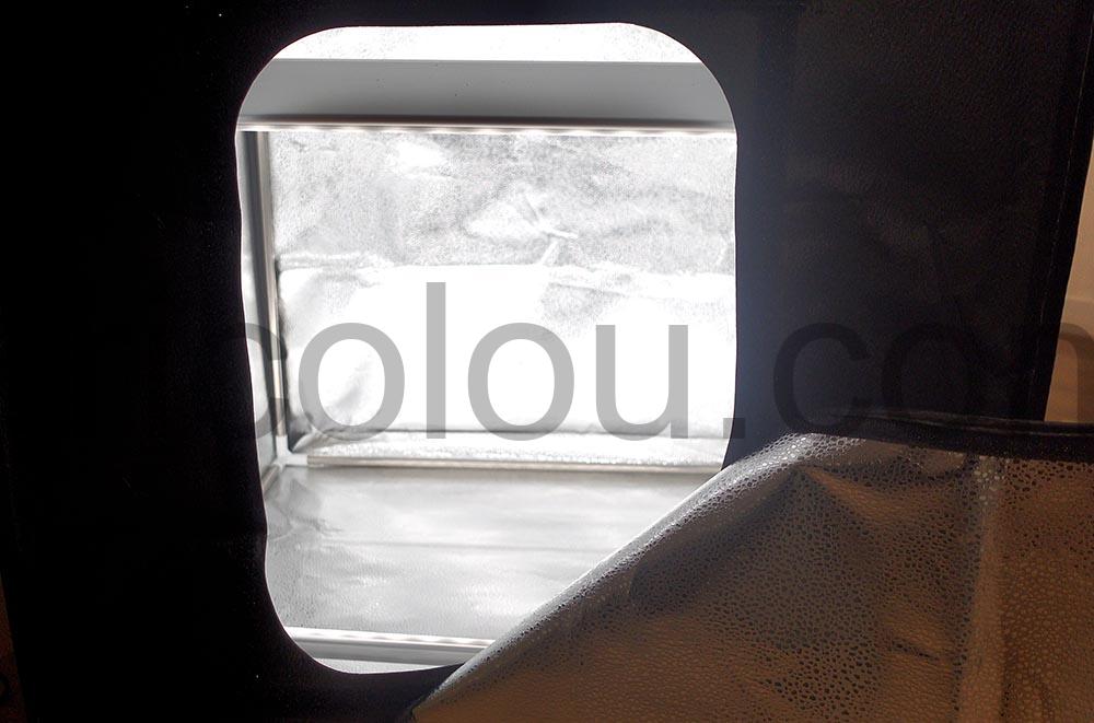 SenDeluz Photo Studio Portable petit objet LED 60cmx60cm fonds colores lumiere SenDeluz Photo Studio Portable petit objet LED 60cmx60cm fonds colorés lumière