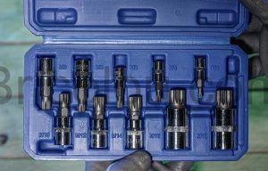 Bixury Douilles Torx XZN 12 Pans dessus