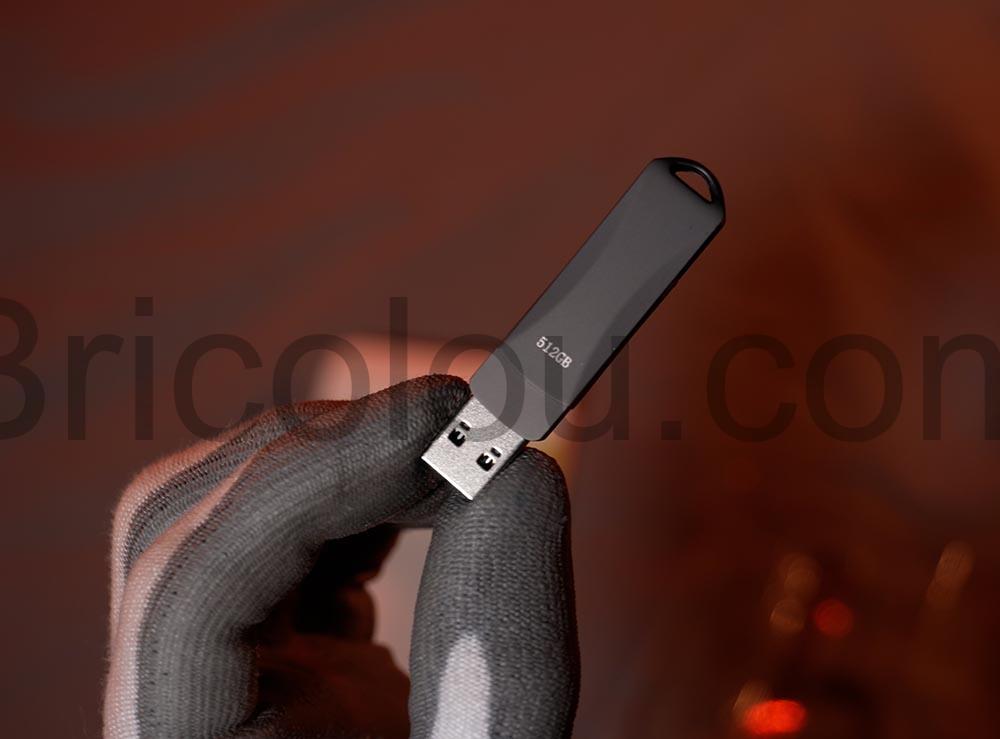 Cle USB C OTG Aluminium 512GO LZKNZT Metal qui marche prise Clé USB C OTG Aluminium 512GO LZKNZT Métal qui marche prise