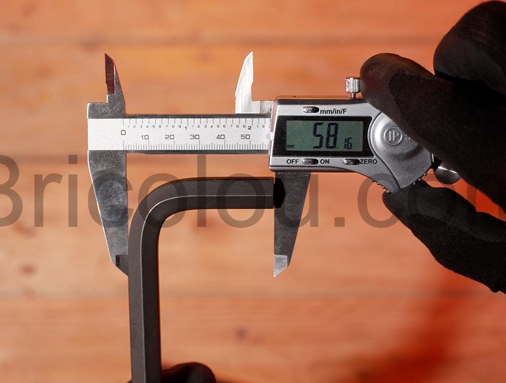 FACOM 83H.12PB Cle 6 pans Allen male longue 12 largeur FACOM 83H.12PB Clé 6 pans Allen mâle longue 12 largeur