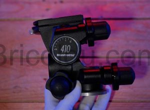 Manfrotto 410 junior tête rotule crémaillere précision trépied marquage
