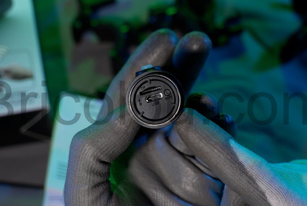 Nisanmoon Nisanuki mini Camera Moto dashcam Velo HD 1080P prise Nisanmoon Nisanuki mini Caméra Moto dashcam Vélo HD 1080P prise