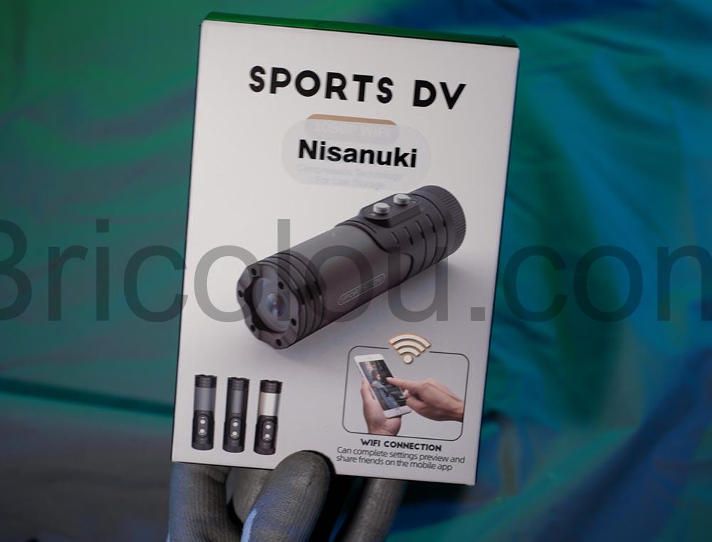 Nisanmoon mini Camera Moto dashcam Velo HD 1080P boite Nisanmoon mini Caméra Moto dashcam Vélo HD 1080P boite