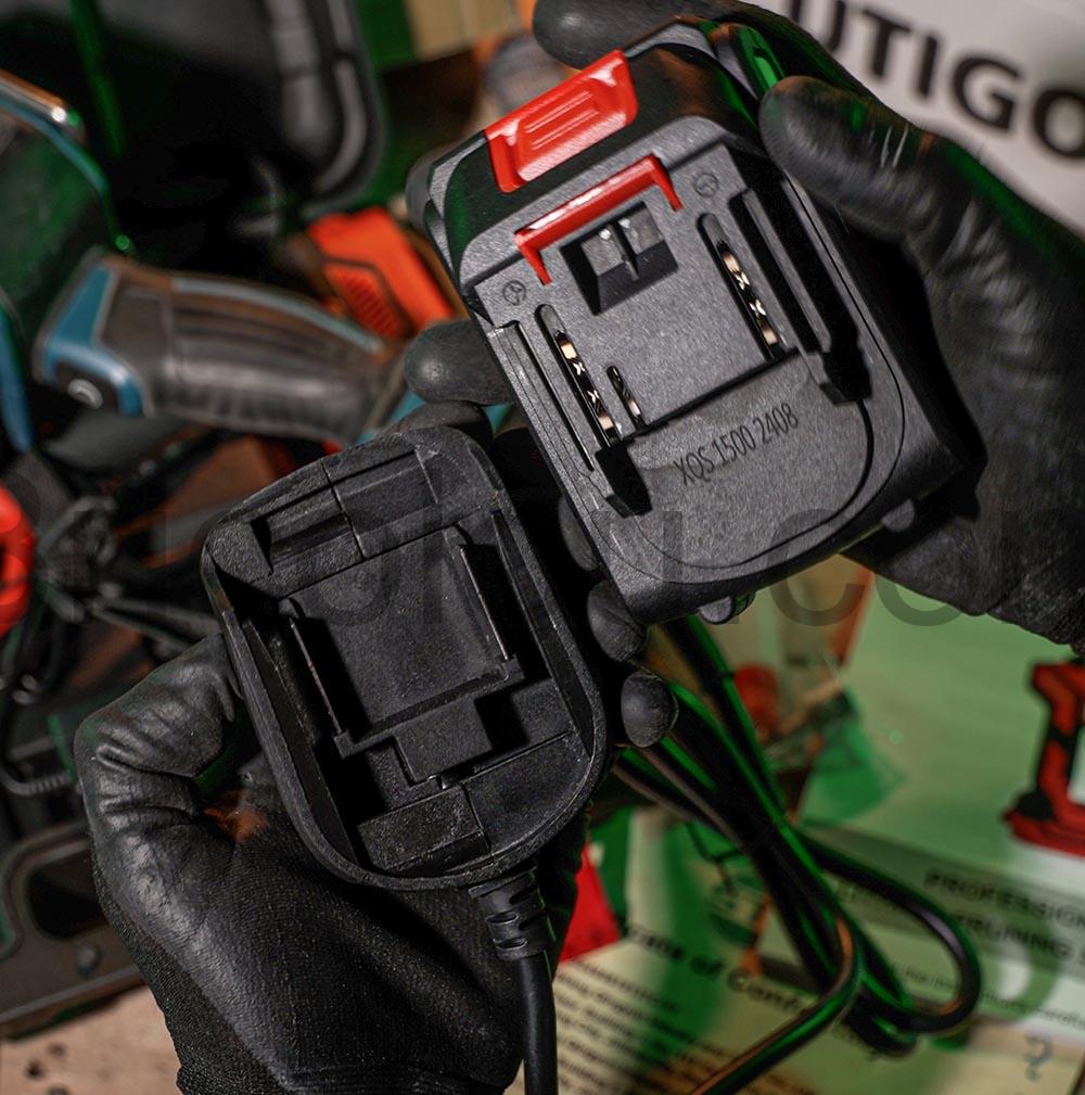 OUTIGO Secateur Electrique Sans fil YL 42 branchement OUTIGO Sécateur Électrique Sans fil YL-42 branchement