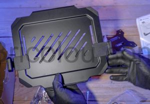 Putorsen Bras support portable Plateau 12 à 18 pouces ajouré