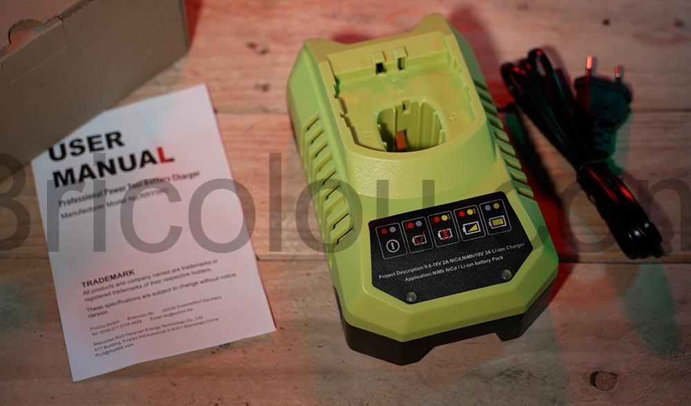 Ryobi ONE Plus chargeur compatible Ryobi ONE Plus chargeur compatible