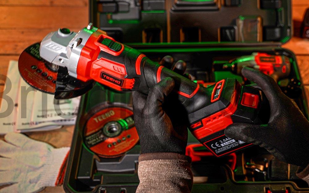 TEENO kit outillage electroportatif sans fil Perceuse meuleuse cle a choc disqueuse TEENO kit outillage electroportatif sans fil Perceuse + meuleuse + clé à choc disqueuse