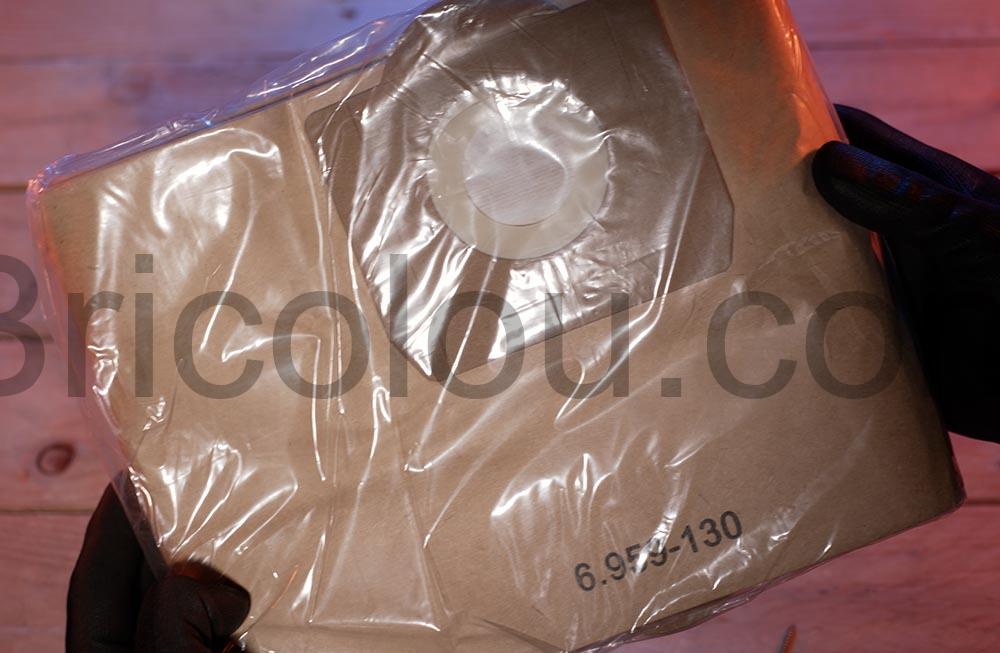 Vleuexe Sacs Aspirateur Papier Filtre Poussiere compatible Karcher 6.959 130.0 WD3 MV3 WD3P plastique Vleuexe Sacs Aspirateur Papier Filtre Poussière compatible Karcher 6.959-130.0 WD3 MV3 WD3P plastique