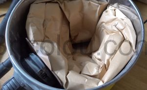 Vleuexe Sacs Aspirateur Papier Filtre Poussière compatible Karcher 6.959-130.0 WD3 MV3 WD3P solide