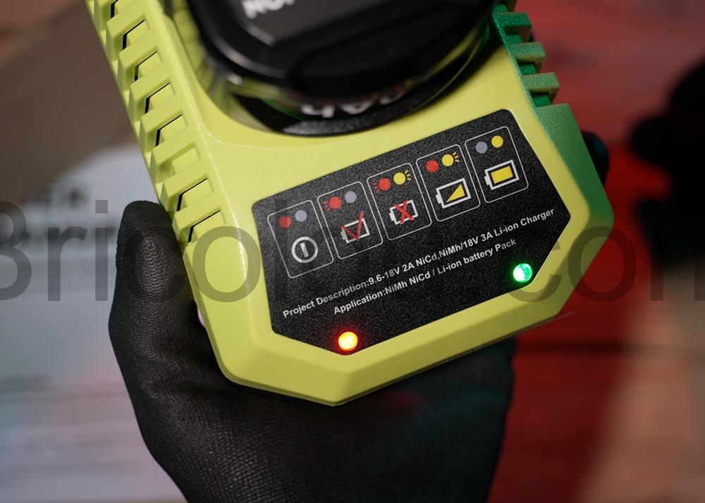 compatible Ryobi ONE Plus chargeur led compatible Ryobi ONE Plus chargeur led