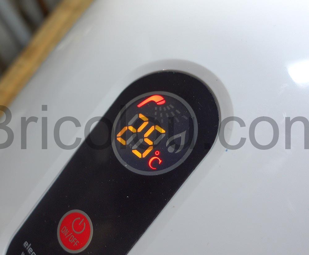 Chauffe eau electrique instantane 3500W debit Chauffe eau électrique instantané 3500W débit