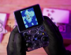 R36S Console de Jeu rétro Portable de 128 Go Linux écran HD MIPI IPS Kuratix ancien