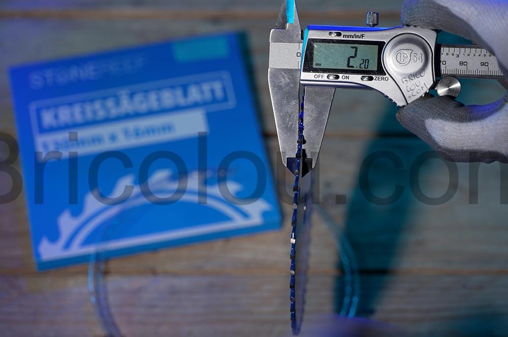 StoneReef Disque decoupe plastique Alu panneau douche 130 eppaisseur StoneReef Disque découpe plastique Alu panneau douche 130 éppaisseur