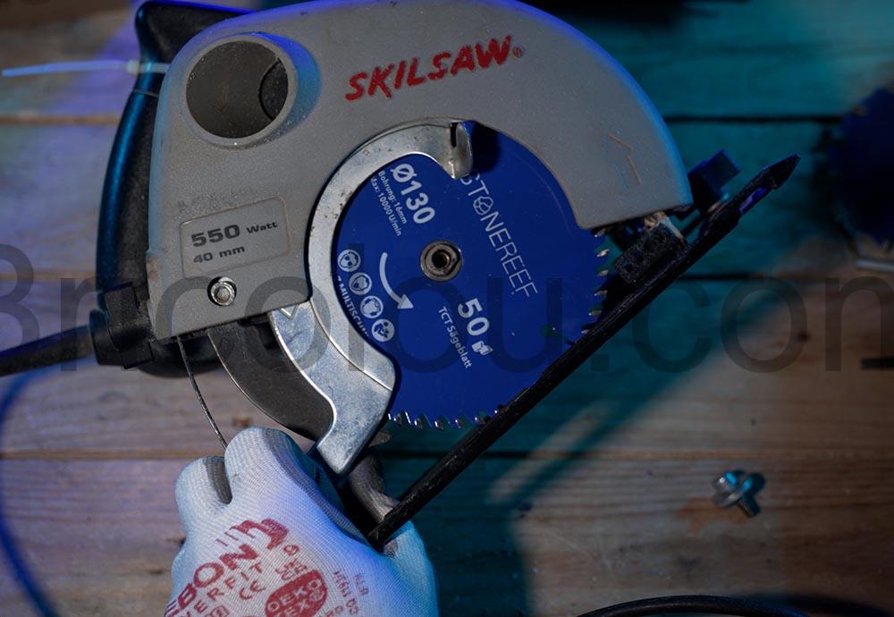 StoneReef Disque decoupe plastique Alu panneau douche 130 scie StoneReef Disque découpe plastique Alu panneau douche 130 scie