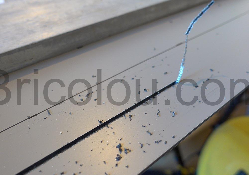 StoneReef Disque decoupe plastique Alu panneau douche propre StoneReef Disque découpe plastique Alu panneau douche propre